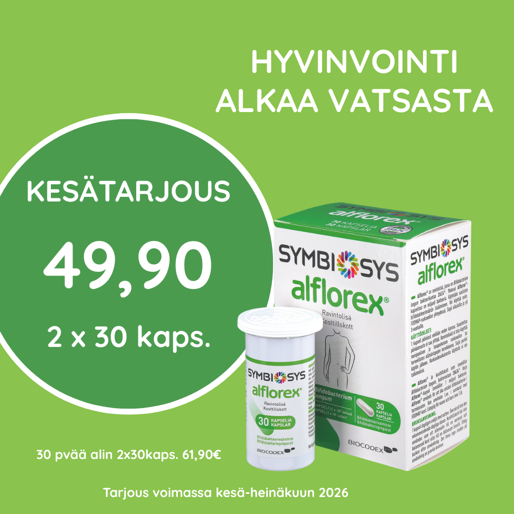 Alflorex 2x30 kaps. Apteekki, Koskikeskuksen Apteekki