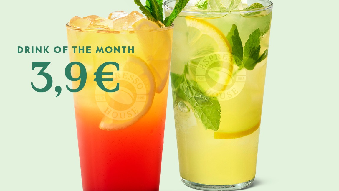 Drink of the Month: jäätee 3,90€ Espresso House