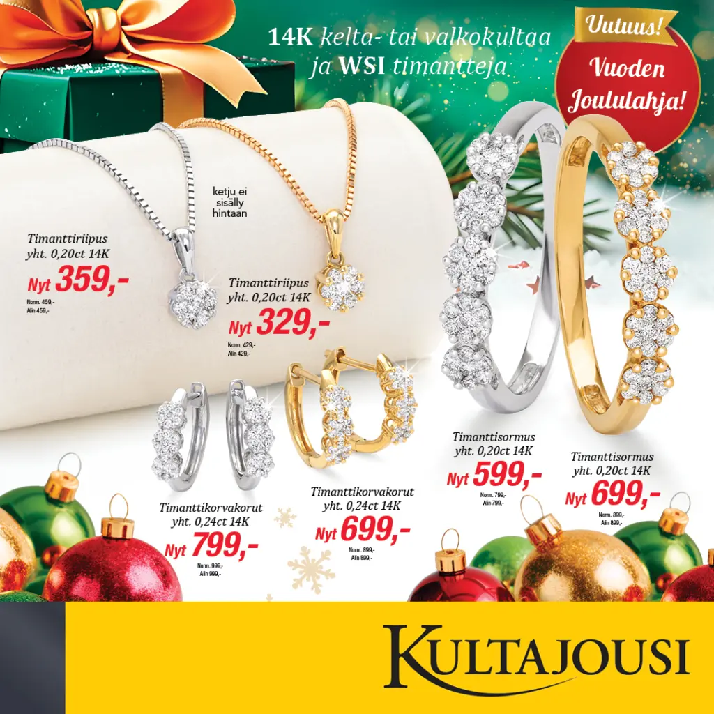 🎄✨ JOULUN ODOTUS ALKAA KULTAJOUSESTA! 💛 Kultajousi