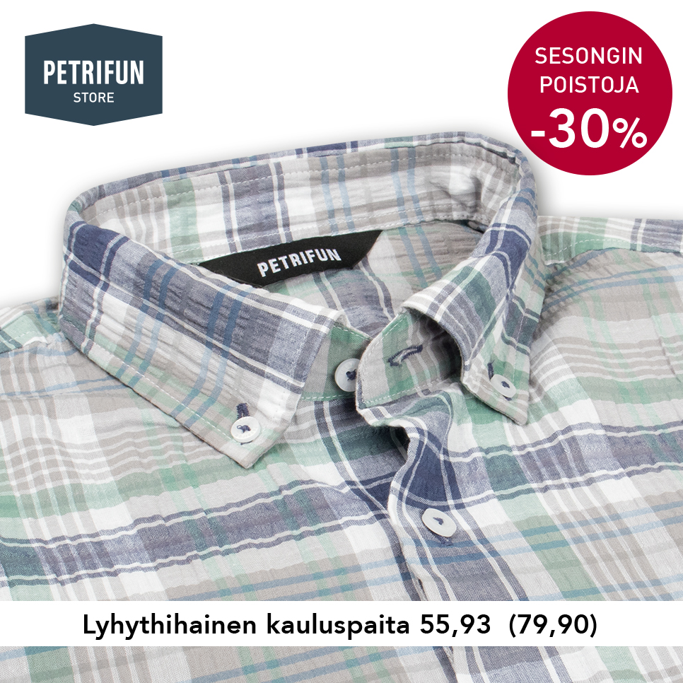 SESONGIN POISTOJA -30% ja -50% PETRIFUN Store