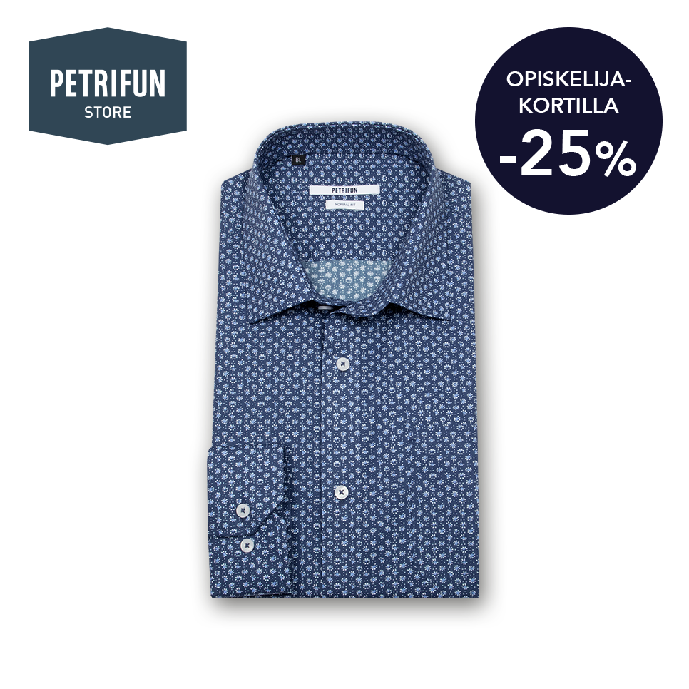 OPISKELIJAKORTILLA -25% PETRIFUN Store