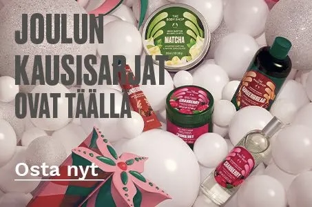 Uudet kausisarjat, osta3 saat -46% The Body Shop
