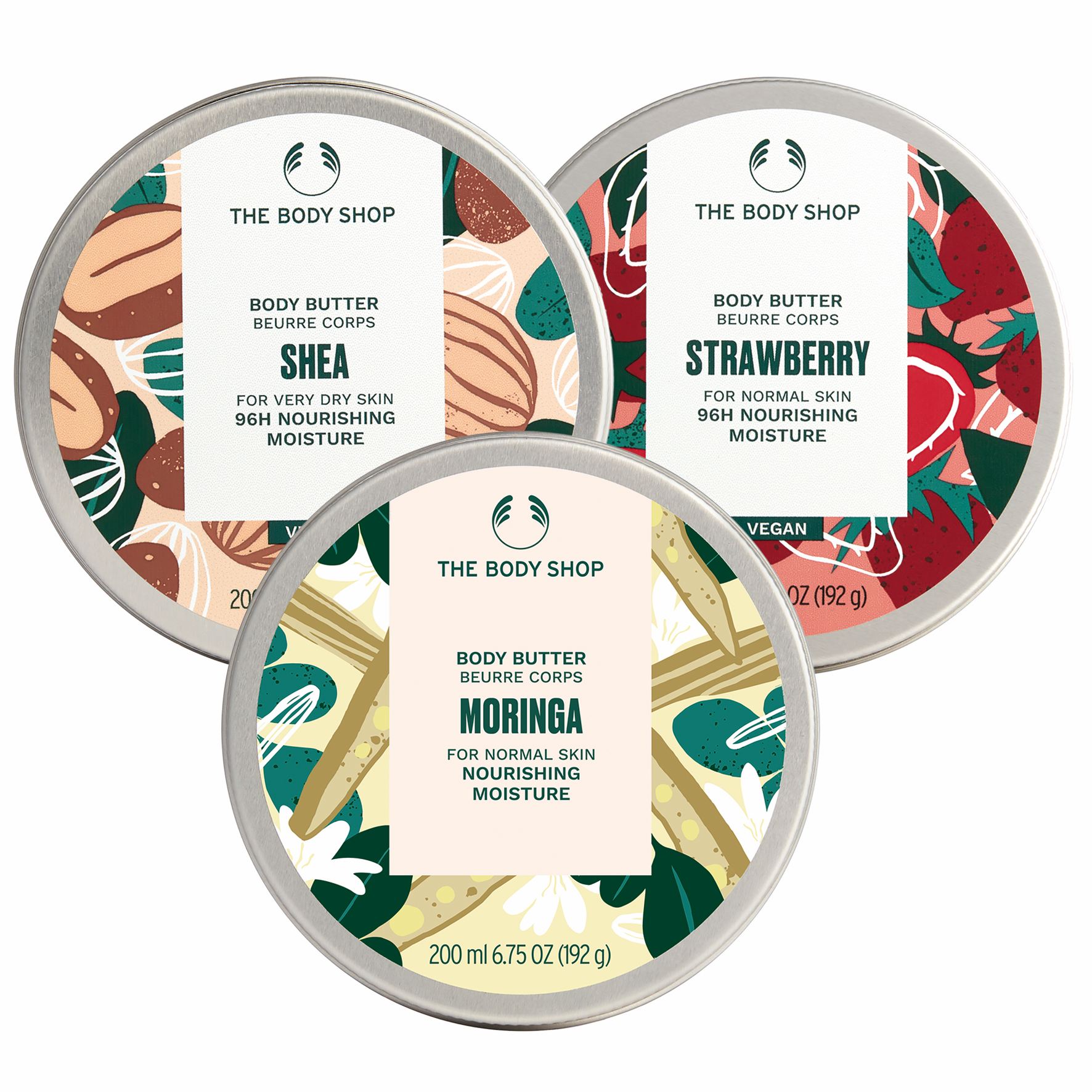 Vartalovoit 200ml 2 kpl/30€ The Body Shop