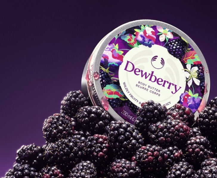 Dewberry -sarja -50% The Body Shop