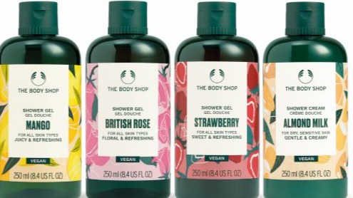 Suihkugeelit 250ml 2kpl/12€ The Body Shop