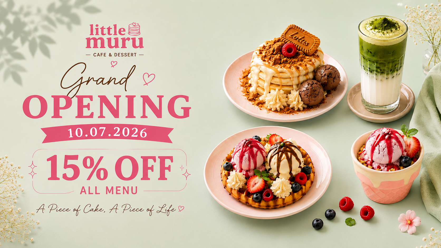 Grand Opening Little Muru Café