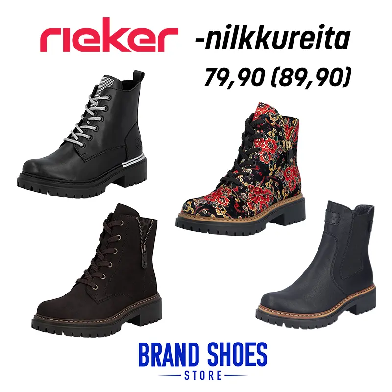 Rieker -nilkkureita 79,90 (89,90) Brand Shoes Store
