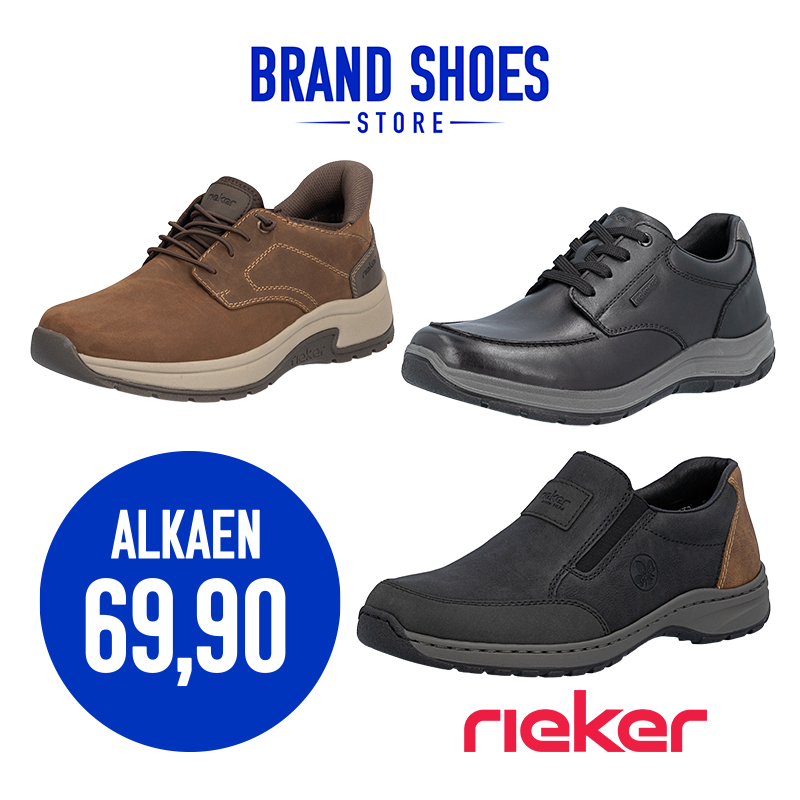 Rieker miesten kävelykenkiä alkaen 69,90 Brand Shoes Store