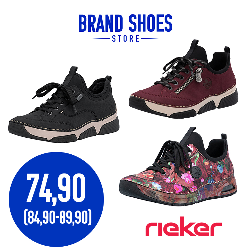 Rieker -kävelykenkiä 74,90 (84,90-89,90) Brand Shoes Store
